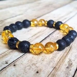 7" Citrine Diffuser Bracelet